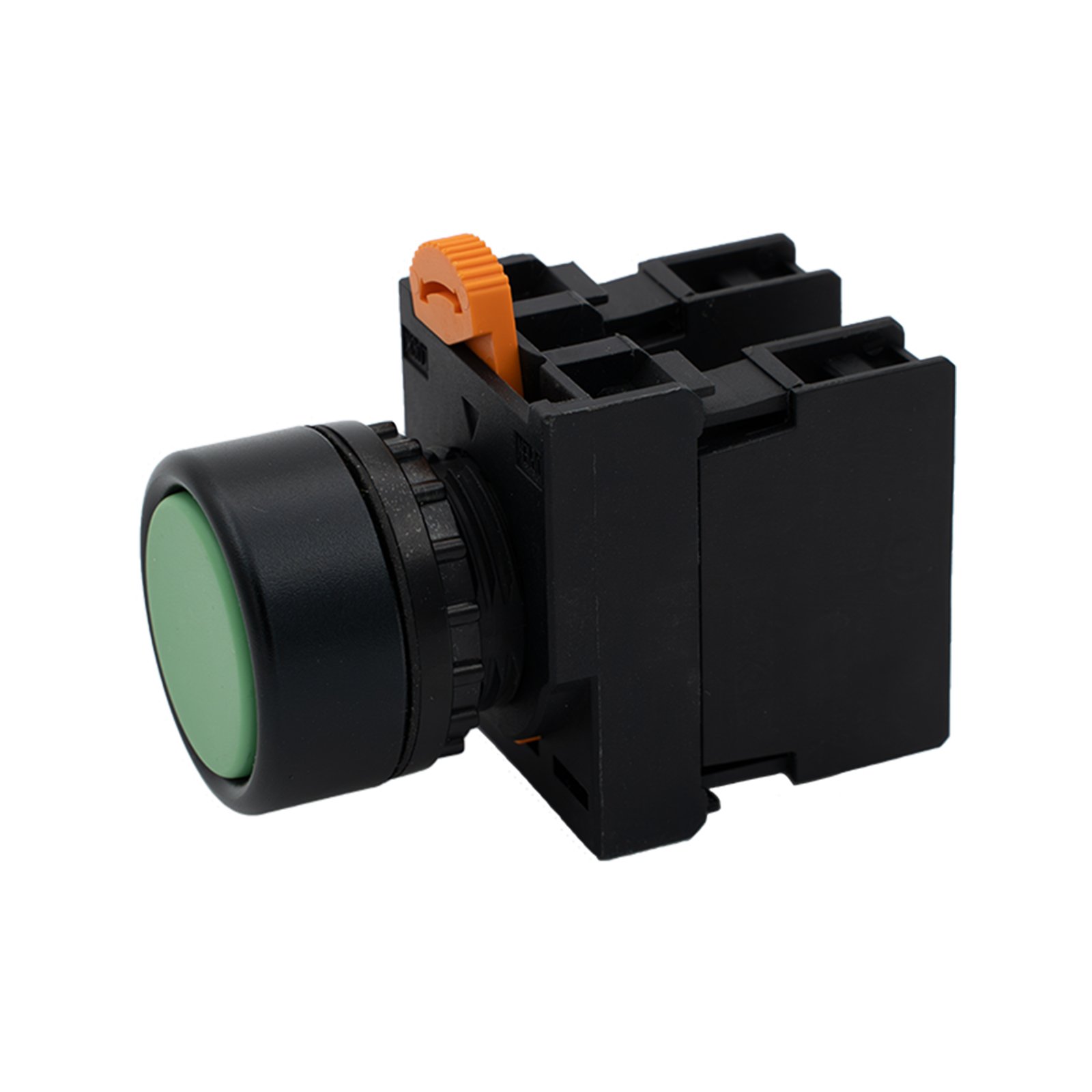 1NO Latching Flat Head Push Button Switch