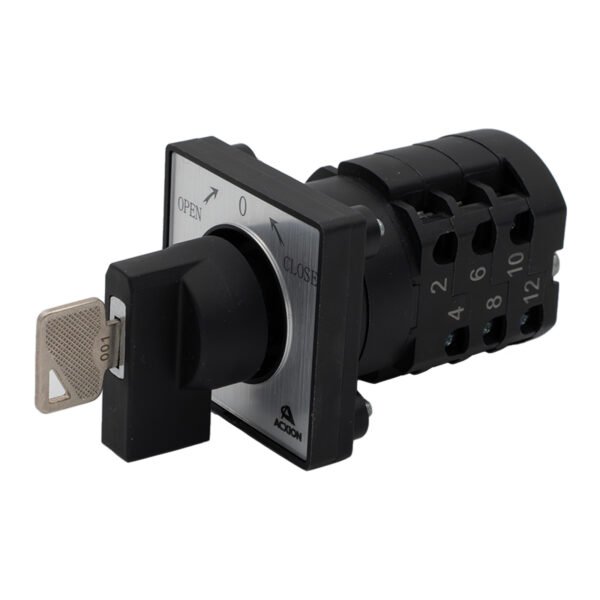 3 Terminal Key Type Cam Switch