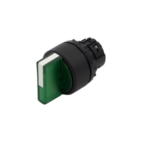 Illuminated Two-Position Right-Momentary 45° Rotary Selector Switch Head