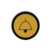 Momentary Push Button Switch Head with Alarm Symbol