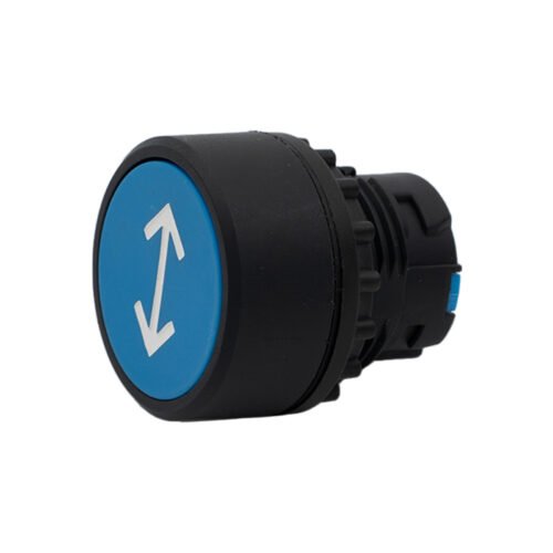 Momentary Push Button Switch Head with ↕ Arrow