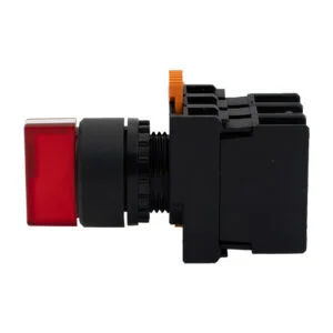 Three-Position Double Latching Illuminated Rotary Selector Switch