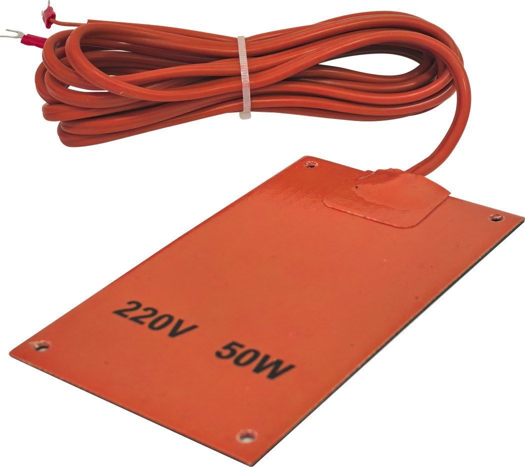 220V 50W 실리콘 캐비닛 히터(전선 포함), 스위치기어 인클로저 내부의 결로 방지를 위한 가열용