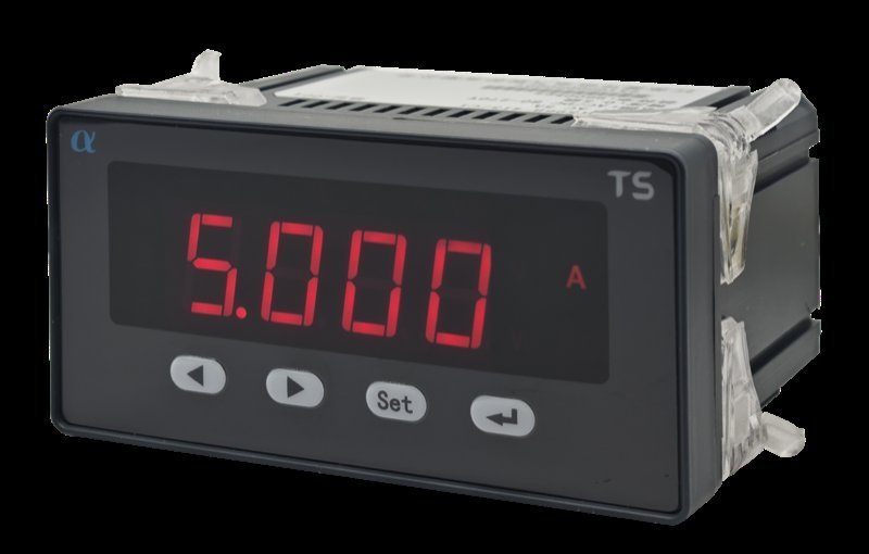 TS series smart power meter family in 72, 80 and 96 mm panel formats